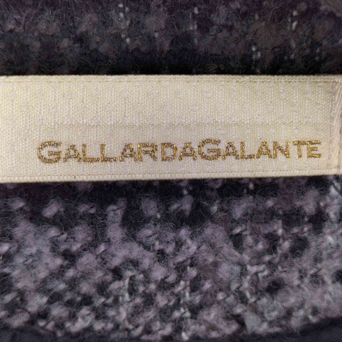ガリャルダガランテ GALLARDAGALANTE ウール混 チェックコート レディース FREE