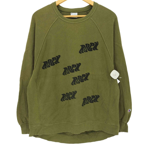 チャンピオン Champion REVERSE WEAVE ROCK ラグランビッグスウェット メンズ JPN:M