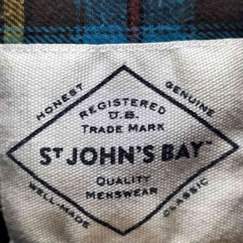 セントジョンズベイ STJOHNS BAY 00s チェックネルシャツ メンズ import:XL