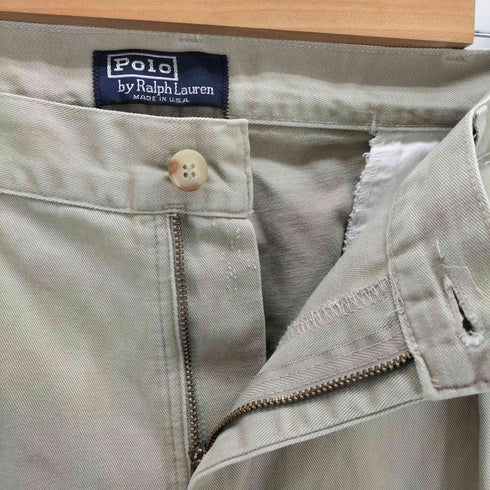 ポロバイラルフローレン Polo by RALPH LAUREN USA製 2タックチノ メンズ 36/31