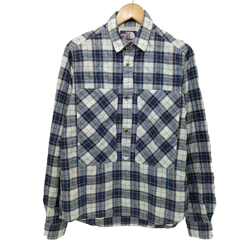 ノースフェイスパープルレーベル THE NORTH FACE PURPLE LABEL L/S チェックシャツ メンズ import:M