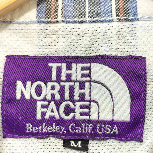 ノースフェイスパープルレーベル THE NORTH FACE PURPLE LABEL L/S チェックシャツ メンズ import:M