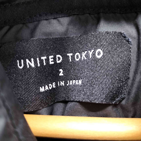 ユナイテッドトウキョウ UNITED TOKYO 異素材切替 中綿フードプルオーバーパーカー メンズ JPN:2