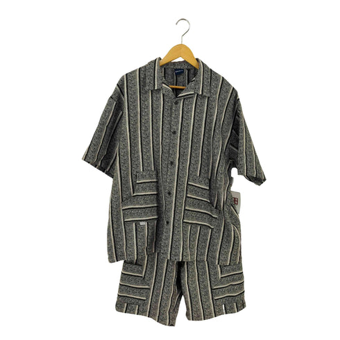 インターブリード INTERBREED Set Up SUMMER TRIPPIN S/S STRIPE SHIRT メンズ トップスXXL パンツXL