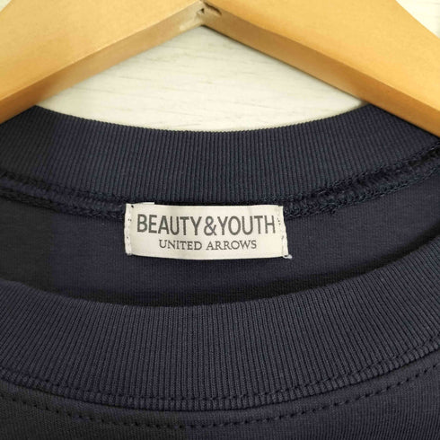ビューティーアンドユースユナイテッドアローズ BEAUTY & YOUTH UNITED ARROWS コンパクトコットン エア クルーネック スウェット メンズ JPN:XL