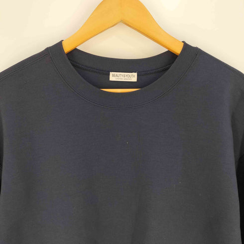 ビューティーアンドユースユナイテッドアローズ BEAUTY & YOUTH UNITED ARROWS コンパクトコットン エア クルーネック スウェット メンズ JPN:XL
