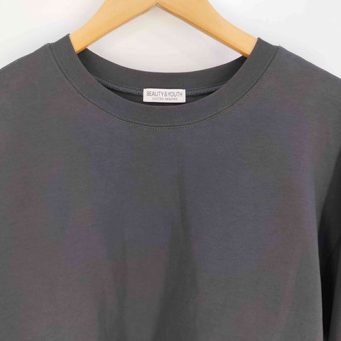 ビューティーアンドユースユナイテッドアローズ BEAUTY & YOUTH UNITED ARROWS コンパクトコットン エア クルーネック スウェット メンズ JPN:L