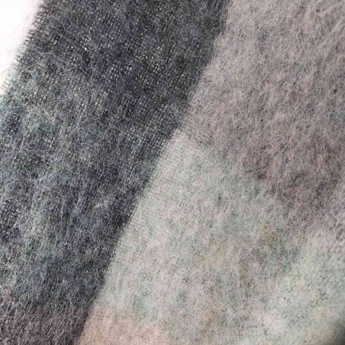 アクネストゥディオズ ACNE STUDIOS モヘアチェックスカーフ 大判マフラー レディース