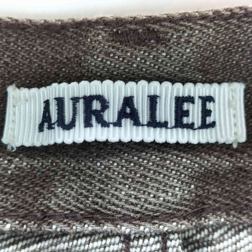オーラリー AURALEE HARD TWIST DENIM 5P PANTS レディース 25