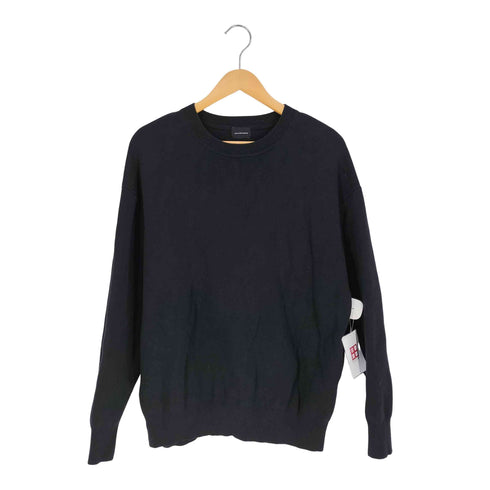 グリーンレーベルリラクシング GREEN LABEL RELAXING スウェットライク クルーネック ニット メンズ JPN:XL
