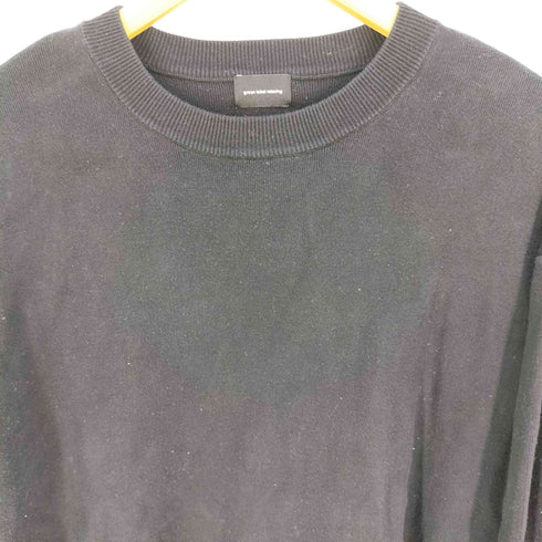 グリーンレーベルリラクシング GREEN LABEL RELAXING スウェットライク クルーネック ニット メンズ JPN:XL