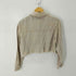 ザラ ZARA LINEN BLEND CROPPED OVERSHIRTS レディース import:S