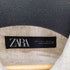 ザラ ZARA LINEN BLEND CROPPED OVERSHIRTS レディース import:S