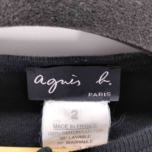 アニエスベー agnes b. PARIS S/S ニットカーディガン レディース JPN:2