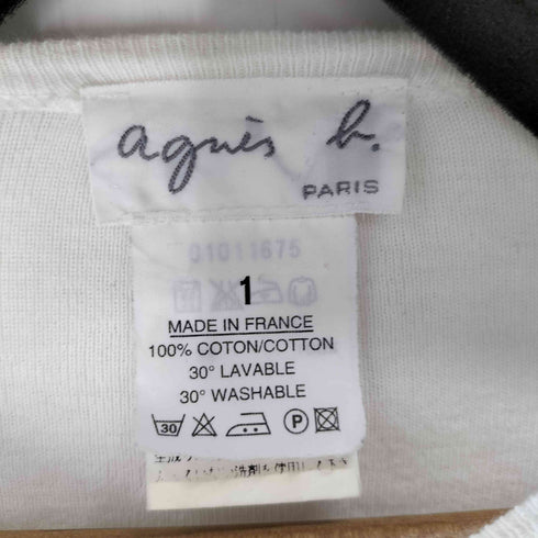 アニエスベー agnes b. PARIS S/S ニットカーディガン レディース JPN:2