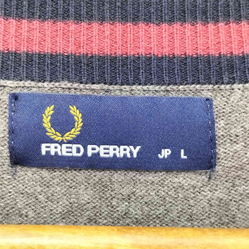 フレッドペリー FRED PERRY Outlast Lettered Cardigan レディース JPN:L