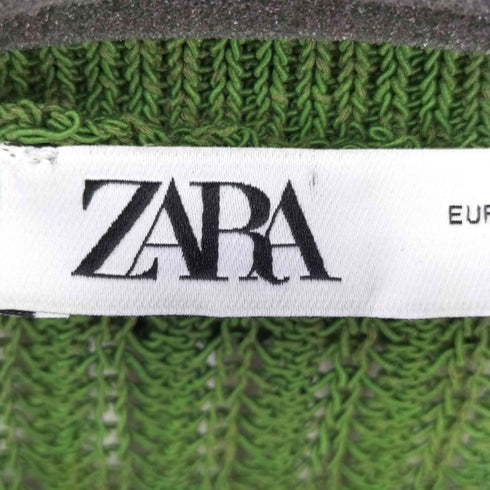 ザラ ZARA スキッパーニットシャツ レディース JPN:M