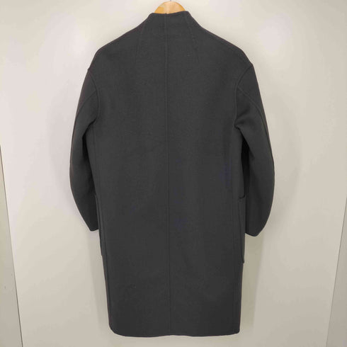 ユニクロ UNIQLO カシミヤブレンドノーカラーコート レディース S