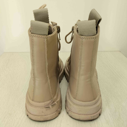 ザラ ZARA サイドジップショートブーツ レディース 23
