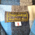 ゴーウエスト GOWEST THE ART OF BLUE チェック柄ネルシャツ メンズ JPN:2