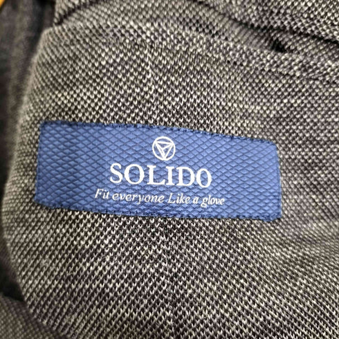ソリード SOLIDO リネンポリ 2B テーラードジャケット メンズ 02