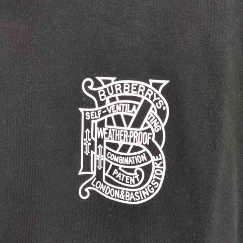 バーバリーブラックレーベル BURBERRY BLACK LABEL フロントプリントタートルネックカットソー メンズ JPN:3