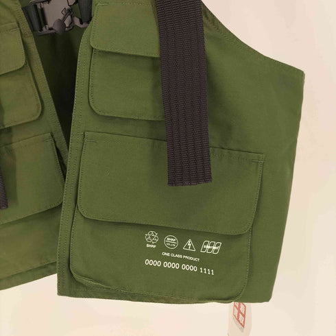 シャリーフ SHAREEF 別注 BODY BAG VEST ボディ バッグ ベスト メンズ JPN:2