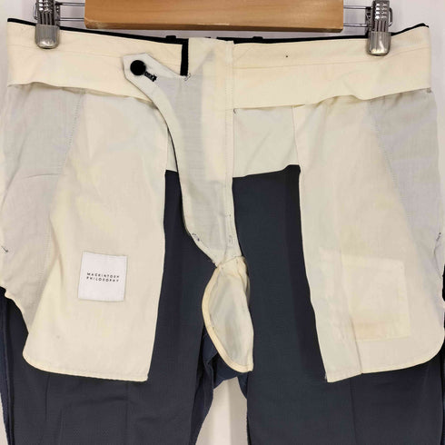 マッキントッシュフィロソフィー MACKINTOSH PHILOSOPHY ストライプ センタープレス スラックスパンツ メンズ 40