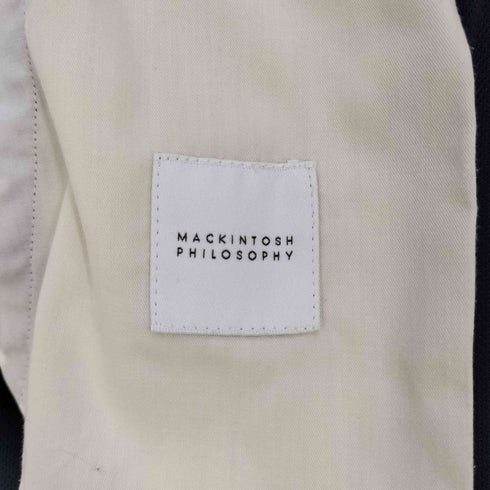 マッキントッシュフィロソフィー MACKINTOSH PHILOSOPHY ストライプ センタープレス スラックスパンツ メンズ 40