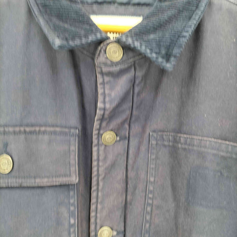 トミージーンズ tommy jeans バック刺繍 襟コーデュロイカバーオールジャケット メンズ JPN:L