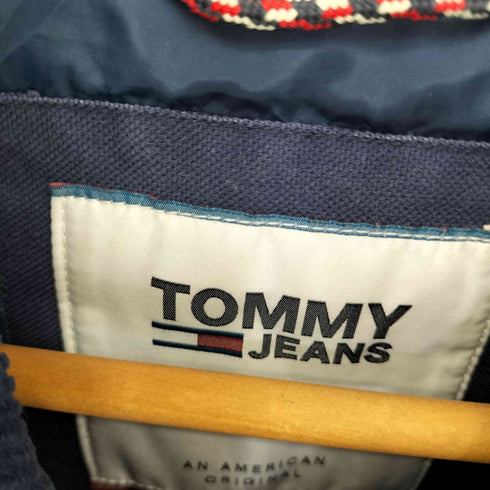 トミージーンズ tommy jeans バック刺繍 襟コーデュロイカバーオールジャケット メンズ JPN:L