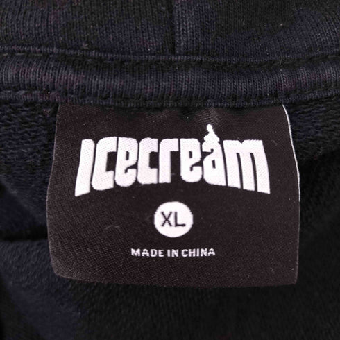アイスクリーム ICE CREAM BBC フロントプリントプルオーバーパーカー メンズ JPN:XL