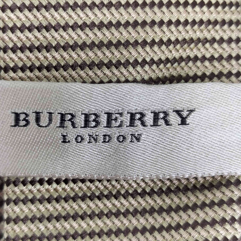 バーバリーロンドン BURBERRY LONDON 総柄 シルクネクタイ メンズ