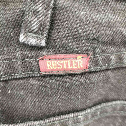 ラスラー RUSTLER 87619CB BLACK DENIM PANTS メンズ 32×32