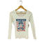 ヒステリックグラマー HYSTERIC GLAMOUR クマ プリント ロングスリーブカットソー レディース FREE