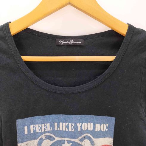 ヒステリックグラマー HYSTERIC GLAMOUR クマ プリント ロングスリーブカットソー レディース FREE