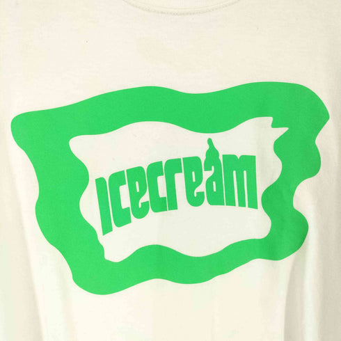 アイスクリーム ICE CREAM 両面プリントクルーネックTシャツ メンズ