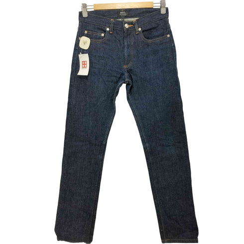 アーペーセー A.P.C. ボタンフライ ストレートデニム レディース US:26-27