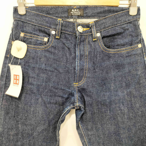 アーペーセー A.P.C. ボタンフライ ストレートデニム レディース US:26-27