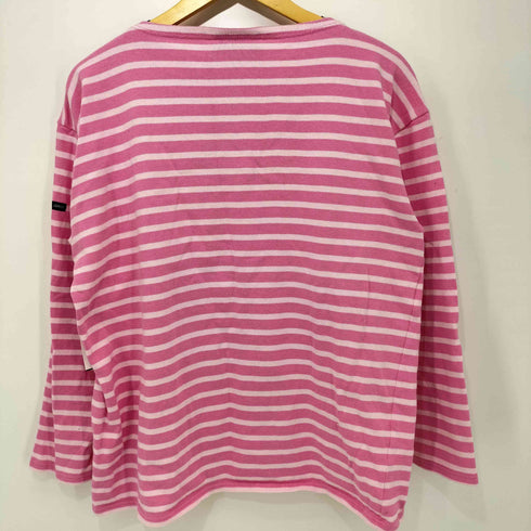 セントジェームス SAINT JAMES ボーダー柄 ボートネックロングスリーブTシャツ レディース
