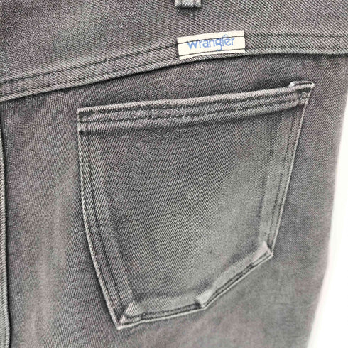 ラングラー Wrangler ランチャーブラックデニムパンツ メンズ JPN:L