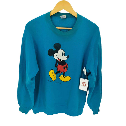 ジャージーズ JERZEES 80S~90S MADE IN USA キャラクタープリント スウェット メンズ import:XL