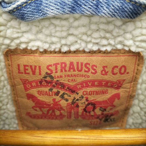 リーバイス Levis ボアデニムジャケット メンズ JPN:XXL