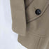 バーバリーブルーレーベル BURBERRY BLUE LABEL ラビットファー ウールダブルコート レディース EUR:38