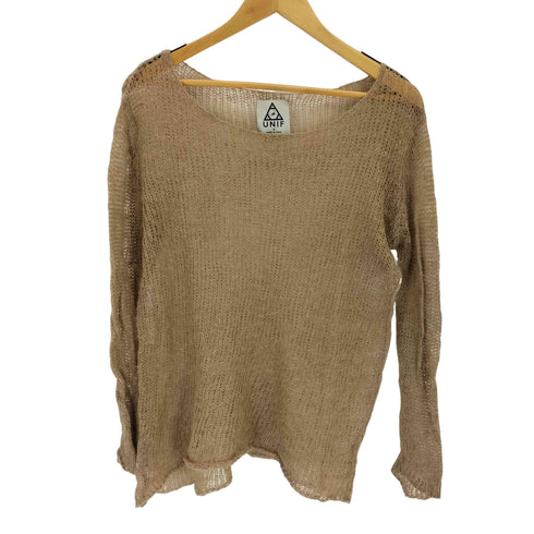 ユニフ UNIF メッシュニット レディース JPN:S