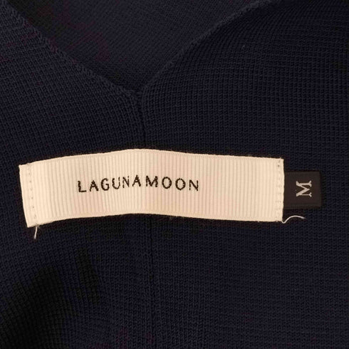 ラグナムーン LAGUNAMOON オーバーVネックハイツイストワンピース レディース JPN:M
