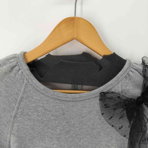 レッドヴァレンティノ RED VALENTINO リボンデザイン S/S スウェットワンピース レディース