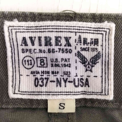 アヴィレックス AVIREX スリム カーゴパンツ メンズ JPN:S