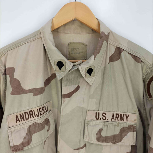 ユーエスアーミー U.S. ARMY DESERT CAMOUFLAGE PATERN COMBA JACKET デザートカモ コンバット ジャケット メンズ MEDIUM REGULAR