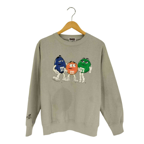 キャラクタープリント クルーネックスウェット メンズ import:M